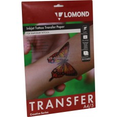 Фотобумага Lomond глянец для временных татуировок А4, 5 л. (2010450)