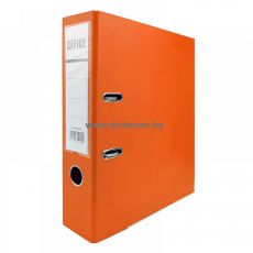 Папка-регистратор с металлическим уголком A4, 75 мм  - оранжевая