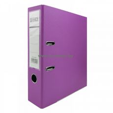 Папка-регистратор с металлическим уголком A4, 75 мм  - фиолетовая