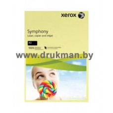 Бумага офисная цветная Xerox Symphony цвет "Бледно-желтый" А3,  80 г/м2, 500 л.
