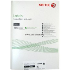 Наклейка XEROX суперглянцевая A4, 90 г/м2, 1 этикетка, 100 л/п. (003R97288)