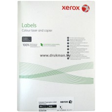 Наклейка XEROX суперглянцевая A4, 90 г/м2, 1 этикетка, 100 л/п. (003R97288)